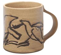 Ferm Living - Vuelo Mug, Dark Buff - Dark buff