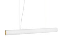 Ferm Living - Vuelta ll Pendant, White / Brass - White