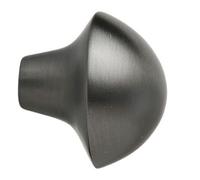 Ferm Living - Mushroom Hook 3.8 cm Black Brass - Black Brass