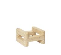 Ferm Living x Utzon Can Lis Newel Modular Candlestick Set Travertine