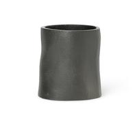 Ferm Living Yama pen stand small Ø7.8 cm Blackened aluminum