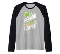 Ferment Compost Zero Waste Living Raglan Baseball Tee