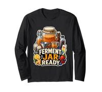 Ferment Jar Ready Kombucha Long Sleeve T-Shirt