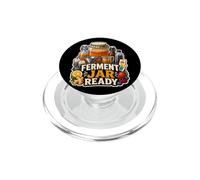 Ferment Jar Ready Kombucha PopSockets PopGrip for MagSafe