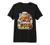 Ferment Jar Ready Kombucha Premium T-Shirt