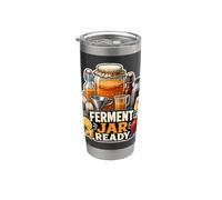 Ferment Jar Ready Kombucha Stainless Steel Insulated Tumbler