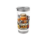 Ferment Jar Ready Kombucha Stainless Steel Insulated Tumbler