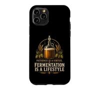 Fermentation Is A Lifestyle Funny Homebrewing Beer Gifts Case for iPhone 11 Pro