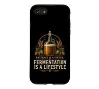 Fermentation Is A Lifestyle Funny Homebrewing Beer Gifts Case for iPhone SE (2020) / 7/8