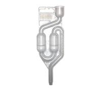 Fermentation Tube for Rubber Stoppers with Hole - Cork Bottle Cork Wine Balloon Cork Fermentation Kit Wine Balloon Laboratory Glass Balloon