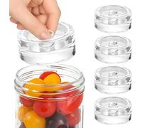 Fermentation Weights, Glass Weights for Fermenting, Fermentation Glass Diameter 7 cm, Fermentation Glass for Sauerkraut, Kimchi, Kombucha, Cucumbers (Pack of 4)