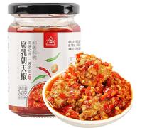 Fermented Bean Curd, Chili Sauce,Chili Oil Sauce,Chinese Special Sauce,Seasoning, Noodles Sauce,Condiments,Instant Spicy Snacks,Hot Pepper Sauce,Table Sauce,Side Dishes (Fermented bean curd,3 cans)