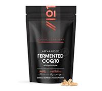Fermented CoQ10 300mg - 60 Vegan Capsules - USP Grade Ubiquinone with BioPerine® Enhanced Absorption - Naturally Fermented Co Enzyme Q10 - by Alpha01