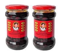 Fermented Soybeans in Chilli Oil 280g (Pack of 2)