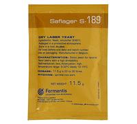 Fermentis B017TIGRX4 Saflager S-189 Dry Lager Yeast (11.5 Gram Pack), Multicolor