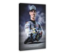 Fermín Aldeguer MotoGP 2025 Poster Canvas Poster Bedroom Decor Landscape Office Room Decor Gift 20x30inch(50x75cm)