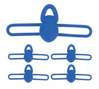 Fermo Cane - Pack of 5 Bait Holder in , High Elasticity Bait Holder | Portable Accessory for Water, Salt, Dock, Boat Rod | Keeps Amours Safe on the Rod