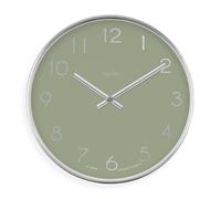 (Fern) Acctim Elma Wall Clock Quartz Debossed Foil Numerals 25cm