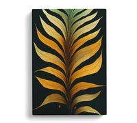 Fern Leaf Classic Art Vol.6 Canvas Print | Gallery Wrapped 30mm Frame Wall Art | 30x20 inches | Ready to Hang | Classic Floral Picture | Living Room Bedroom Lounge Office