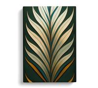 Fern Leaf Classic Art Vol.9 Canvas Print | Gallery Wrapped 30mm Frame Wall Art | 30x20 inches | Ready to Hang | Classic Floral Picture | Living Room Bedroom Lounge Office