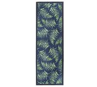 Washable Nylon Fern Leaves Indoor Mat My Mat Multi 50cm x 75cm
