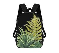 Fern Newzealand Plant Classic Mens Backpack Womens 17 Inch Shoulder Bag