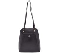 Fern Real Leather Backpack House of Leather Black Medium