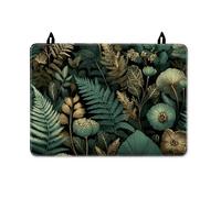 Fern Stove Top Cover for Electric Stove, Botanical Natural Flower Leaf Summer Green Washable Rv Cover for Small Kitchen Spaces Kitchen Cooking Essentials 28x20 Inch