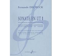 Fernande Decruck: Sonata in C# Minor for Alto Saxophone (or Viola) and Piano
