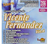 Fernandez, Vicente - Karaoke Latin Stars 4
