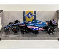 F1 Fernando Alonso 1:18 2022 Monaco GP Alpine by Solido Model RaceCar