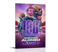 Fernando Alonso Racer Fan Art Group Photos Wall Art Picture Print Modern Family Room Decor 12 x 18 Inches (30 x 45 cm)