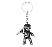 Fernando Guapo Keychain, Seed of Chucky Chucky Alloy Keychain, Horror Movie Fans Gift (Silver)