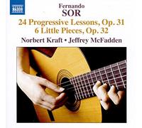 Fernando Sor: 24 Progressive Lessons, Op. 31 & 6 Little Pieces, Op. 32 by Norbert Kraft