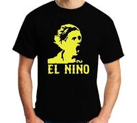 Fernando Torres El Nino Soccer T-Shirt Loose Short Sleeve Black Men T Shirt