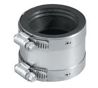 Fernco P3000-33 Coupling CI to PVC, Steel 3" x 3"