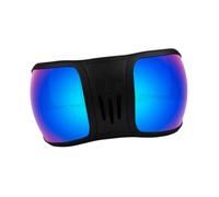 FerneeButy Horse Riding Goggles, Windproof Multipurpose Equestrian Goggles, Horse Eye Protection for Endurance Riding and Games- black and blue