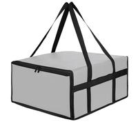 FerneeButy Pizza Delivery Bag Fully Insulated with Reinforced Handle Heavy Duty for Travel, Commercial Food Carrier Thermal Tote 19.69x19.69x13.78inch- 60cmx60cmx35cm