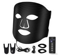 Fernlandia Led Face Mask Red Light for Anti Aging & Skin Rejuvenation Red Light Therapy, portable rechargeable to help with your daily skin care, suitable for women at home