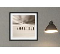Fernlight Gallery Broken Pier - Canvas Print 16 x 16 inch