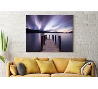 Fernlight Gallery Derwent Water Jetty - Framed Print 30 x 20 inch