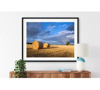 Fernlight Gallery Hay Bale Landscape - Acrylic Print 20 x 30 inch