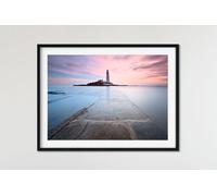 Fernlight Gallery Path To St Marys Lighthouse - Acrylic Print 20 x 30 inch