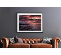 Fernlight Gallery Red Sky At Night - Framed Print 16 x 12 inch