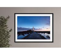 Fernlight Gallery The Lighthouse - Framed Print 30 x 20 inch