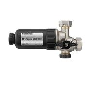 Fernox TF1 Sigma UB 22 mm Under Boiler Filter 62631 Magnetic Central Heating Filter Compact Inline Sludge and Magnetite Remover