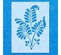 Ferns Forrest Leaf Leaves Stencil: Mylar Airbrush Wall Art Painting Crafts -A3 Stencil - Design Size (365 x 257 mm)