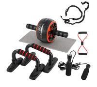 FERNVALE Ab Roller Wheel Exercise Wheel for Core & Abdominal Training, Heavy Duty Stainless Steel (272kg Capacity), Home Gym Strength Training Equipment