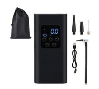 FERNVALE Electric Ball Pump 15 PSI Portable Fast Inflation Device, Rechargeable Sports Ball Air Pump with LED Pressure Gauge, Smart Inflation Device for Basketball Soccer Football Volleyball Rugby