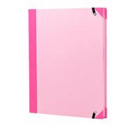 FERNVALE File Organizer in Case I Go Missing Important Document Organizer with Labels & Stickers Life Book Folio for Will Insurance Password Emergency Preparedness Home Office Storage Pink